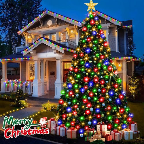 403ft 1000 LED String Lights Outdoor Christmas Lights 8 Modes & Timer Fairy L... - Picture 3 of 9