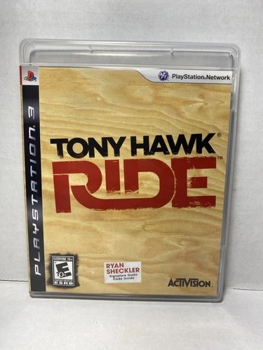 Tony Hawk Ride Playstation 3 PS3 Complete Video Game Tested Free Shipping
