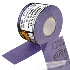 180 Grit Purple Ceramic 2.75" x 20 Yard Roll Self Adhesive Longboard Sandpaper