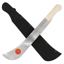 HUNTING SURVIVAL FULL TANG MACHETE KNIFE CARIBBEAN PANGA CARBON STEEL CAMPING