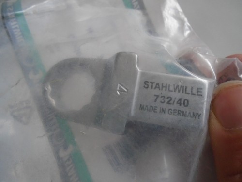 Stahlwille 17mm Ring insert tool 58224017 732/40  14x18 mm NEW Free UK P+P - Picture 3 of 4