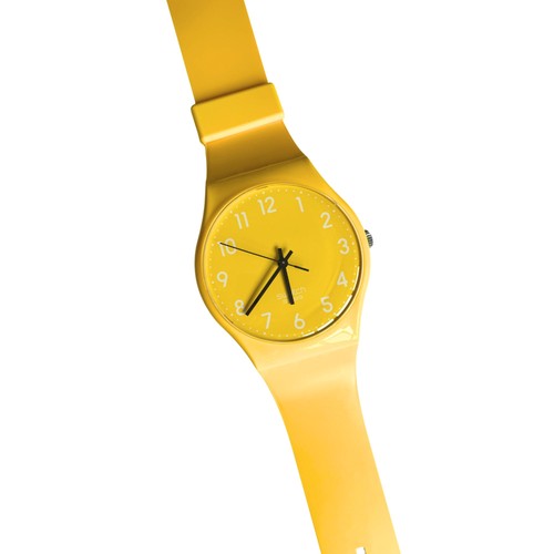 Vintage Swatch Maxi "Lemon Time" Wanduhr - Bild 5 von 10