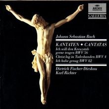 Kantaten BWV 56 und 4 und 82 von Fischer-Dieskau,Di... | CD | Zustand akzeptabel