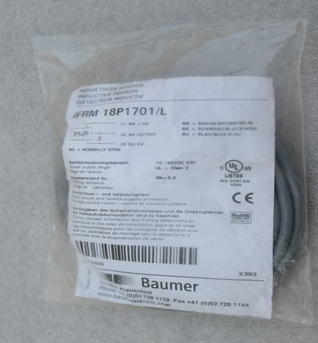 1 PCS NEW For Baumer proximity switch IFRM 18P1701/L - 第 2/3 張圖片