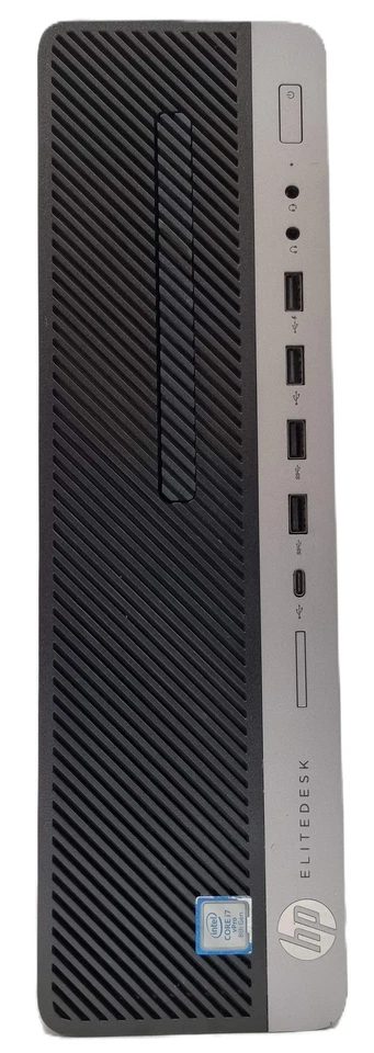 HP EliteDesk 800 G5 SFF PC, Core i7 8th Gen, 8GB RAM, 256GB SSD, Windows 11 - Image 2 of 4