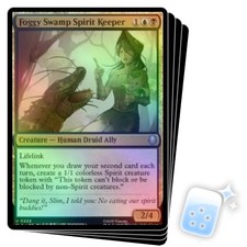FOIL FOGGY SWAMP SPIRIT KEEPER X4 Avatar: The Last Airbender TLA Magic MTG CARD