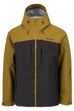 Flylow Quantum Pro Men's Winter Jacket, Black/Rye, Large