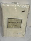 VTG.Platinum Collection Crushed Voile Sheer 1 Scarf Valance 50"W x 216"L - Ivory