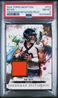 2024 TOPPS INCEPTION FRESHMAN INITIATION RELICS BO NIX ROOKIE RC 73/150 PSA 8