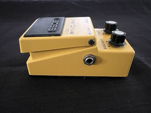 Boss Roland OD-1 Overdrive 1980s Vintage Guitar Effect Pedal MIJ Japan Tested - Picture 2 of 8