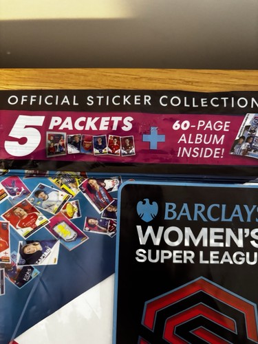 Panini Barclays Women's Super League WSL 2025 Stickers Ufficiale Starter Pack - Foto 4 di 6