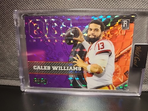 💥🏈3 - Caleb Williams 2023 Wild Card QB1 On The Clock #/# Football Bears USC🏈💥 - Bild 4 von 5