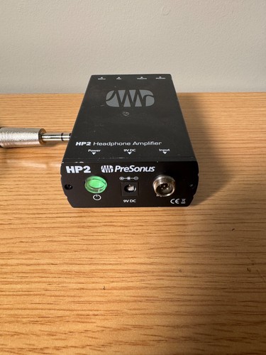 PreSonus HP2 Personal Headphone Amplifier Tested Great + Stereo 1/4 Input Cable - Picture 9 of 9