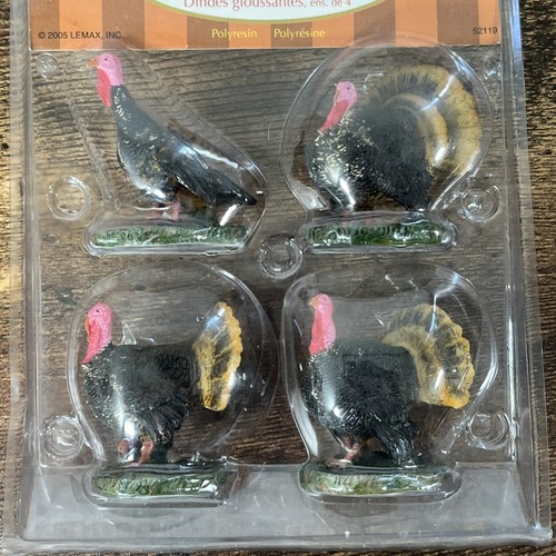 Lemax GOBBLING TURKEYS #52119 • RETIRED • NEU • SELTEN - Bild 7 von 7