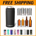 Insulated Stainless Steel Can Cooler - MatteBlack