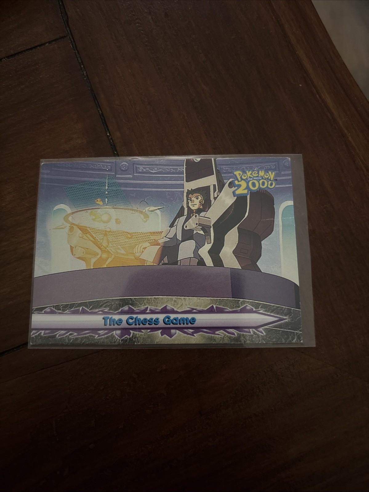 The Chess Game Pokemon 2000 #15 Topps Movie Animation Edition Pokemon Card