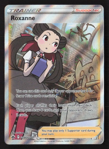 Roxanne Ultra Rare Crown Zenith: Galarian Gallery GG66/GG70 NM
