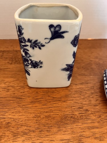 Victoria Ware/Ironstone blue flowered/ canister/lid/perfect - Picture 5 of 10