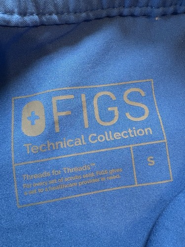 FIGS Men's Blue TM3001 Cargo Scrub Pants Technical Collection Size S - Picture 4 of 6