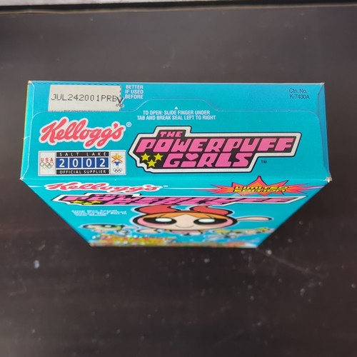 Powerpuff Girls Cereal Box Limited Edition Unopened Cartoon Network Kellogg's - Picture 5 of 10