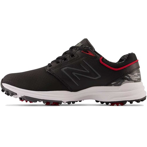 New Balance Brighton Golf Shoes Black/Red - Picture 3 of 6