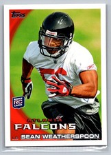 Sean Weatherspoon 2010 Topps Atlanta Falcons #156 RC