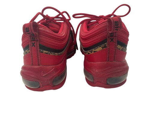 Nike Air Max 97 Rojo/Negro Estampado Animal - Talla 8.5 - 1230952 - Zapatillas Mujer - Imagen 5 de 8
