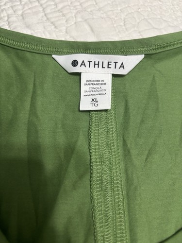 Athleta XL Essential Tank Top Women’s XL Baja Green - Picture 9 of 9
