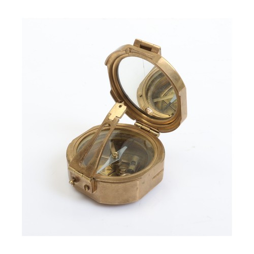 Brunton Boussole, Compas Magnétique De Brass + très bien (274265) - Afbeelding 2 van 8