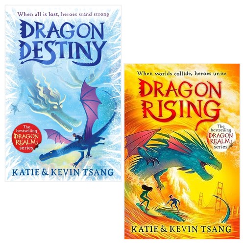 Dragon Realm Series 2 Books Collection Set By Katie Tsang & Kevin Tsang (Dra