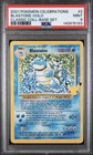 Pokémon 2021 Blastoise 2/102 Celebrations Classic Collection Holo PSA 9