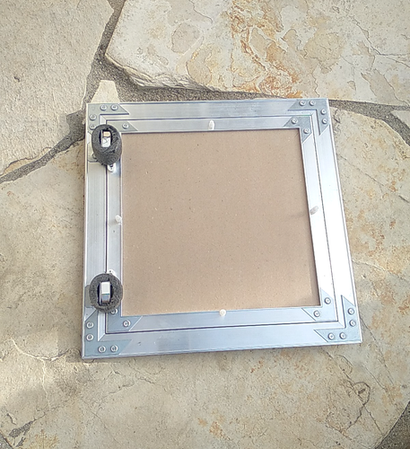 Plasterboard Access Panel Aluminium Frame 12" X 12" Hatch Door Push to Open NEW - Picture 3 of 10