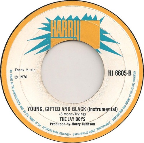 Bob & Marcia / The Jay Boys - Young, Gifted And Black (7", 45, Vinyl) Reggae - Picture 4 of 4