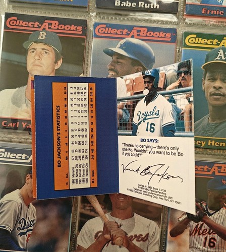 LOT 36 Vintage 1990 Collect A Books Baseball Cards In Binder + 3 LG Line Drive - Picture 11 of 14
