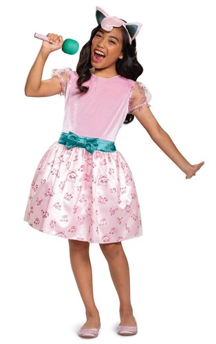 Jigglypuff Kostüm Kleid Set für Kinder Halloween Fee Typ Pokemon Outfit - Bild 1 von 6