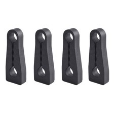 Car Door Lock Buffer Damper Soundproof Insulation Rubber Pad Damping Protector