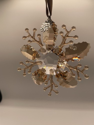 MIB Swarovski Kristall Christmas Ornament SCS Winter Sparkle 2020 Gold 5533949 - Bild 7 von 13