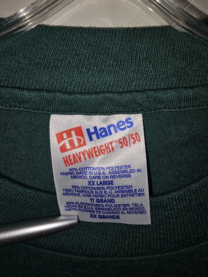 Camiseta de colección 1995 Olimpiadas Especiales Washington 2xl Xxl Para Hombre Verde Puntada Única Foto 4 de 4