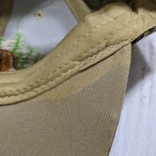 Bear Camo Wrapback Baseball Cap Hat Adjustable - Picture 6 of 7