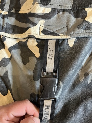 Vintage Leather Camo Camouflage Leather Jacket M. Julian Large *See Description - Picture 19 of 24