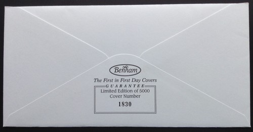 GB Benham 1997 1st + 2nd Definitives on First Day Cover, SIGNED by ARNOLD MACHIN - Picture 2 of 2