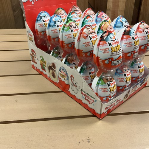 ✨Kinder Joy Holiday Eier Leckerli + Spielzeug.  30 Ct - 0,7 Unzen Eier. - Bild 3 von 3