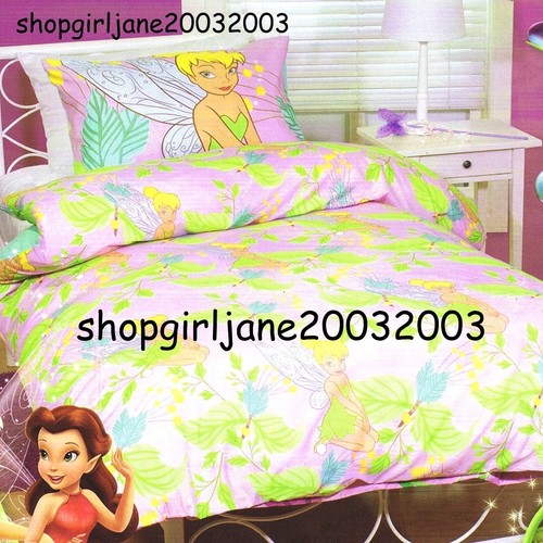 Disney Fairies Tinkerbell ❈ I am Tink! ❈ Double Bed Quilt Doona Duvet Cover Set - Bild 6 von 11