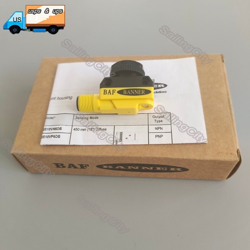 For Banner Engineering QS18VN6DQ8 Photoelectric Sensor Switch 10-30VDC 4-Pins - Picture 3 of 9