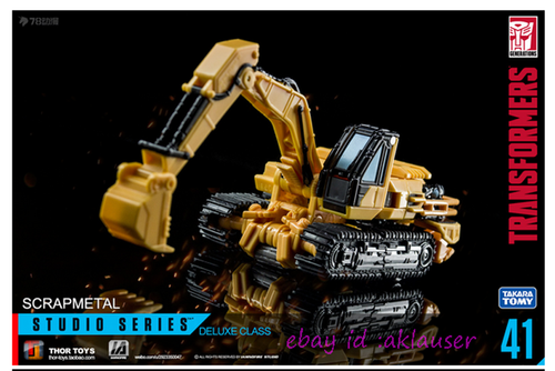 Perfect Takara Tomy Studio Series SS-41 Scrapmetal Action Figure Toy Model - Picture 5 of 7