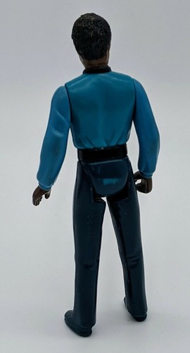 Vintage Lando Calrissian 3.75” Action Figure ONLY Star Wars Kenner 1980 Hong - Picture 2 of 2