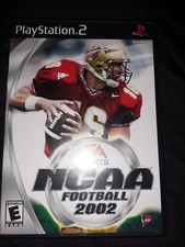 PS2 NCAA Football 2002 NO MANUAL Sony Playstation 2