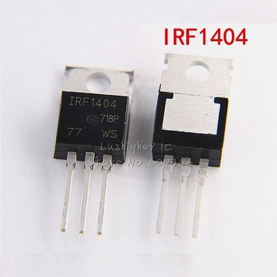 5PCS MOSFET Transistor IR TO-220 IRF1404 IRF1404PBF