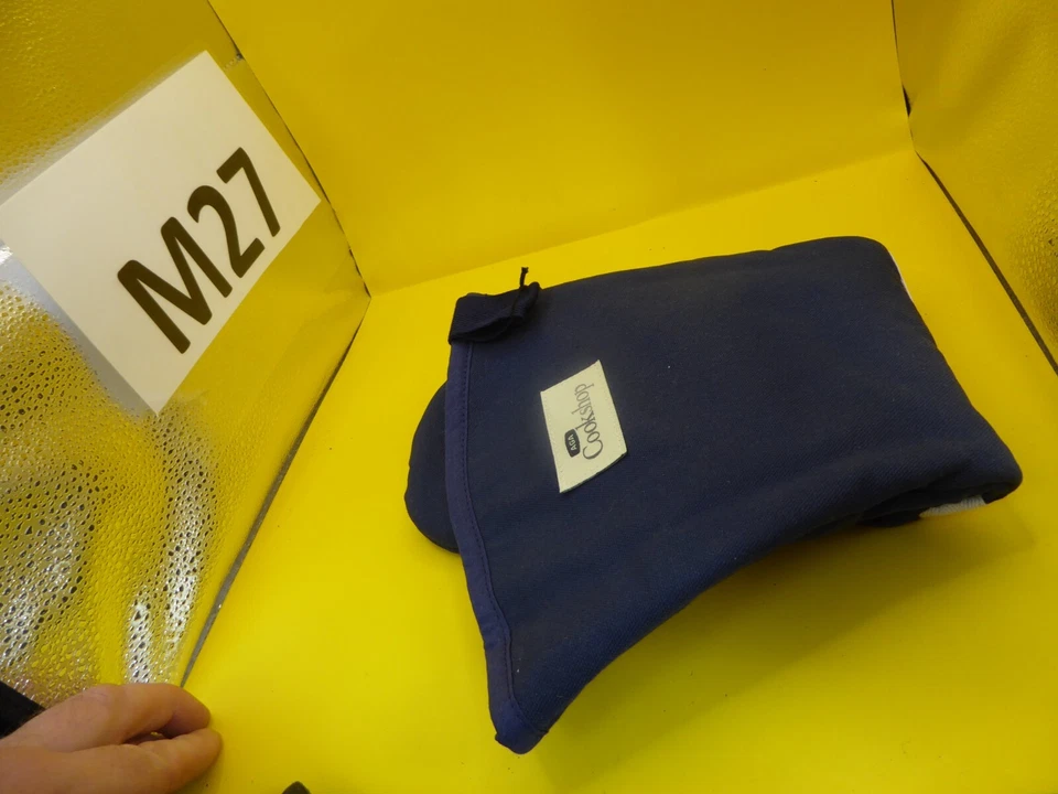 Guante Horno Guantelete AGA Azul Oscuro Tradicional Genuino Aga Nuevo Foto 3 de 4