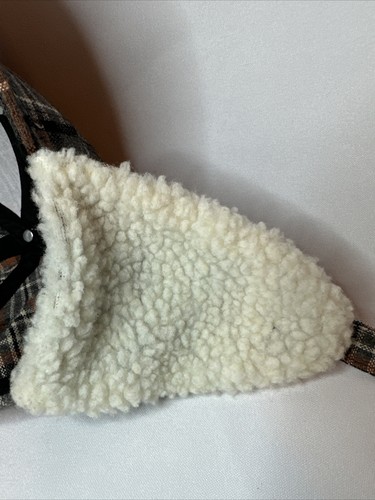 San Francisco SF Giants Hunters Plaid Trapper Faux Fur 2 Flap Down Cap Mütze SGA - Bild 14 von 15
